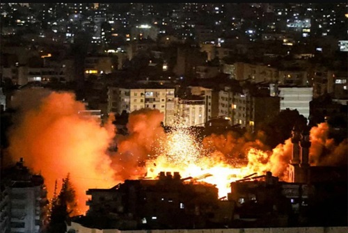 গাজায় বিমান হামলা চালালো ইসরায়েল