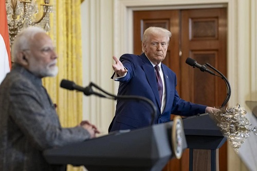 ট্রাম্পের শুল্কারোপের হুমকি ভারতের বিরুদ্ধে