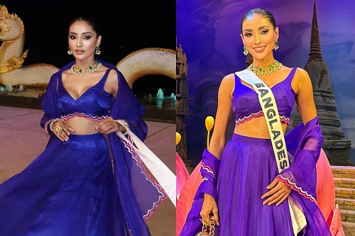 চিলিকে পেছনে ফেলে বিশ্বে দ্বিতীয় সুন্দরী মিথিলা