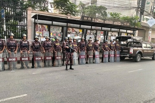 রাজধানীতে নিরাপত্তা জোরদার